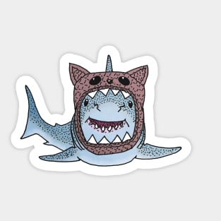 Cat Shark Sticker